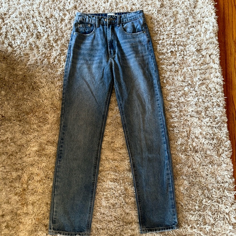 Women’s Princess Polly blue jeans, size 2, never worn